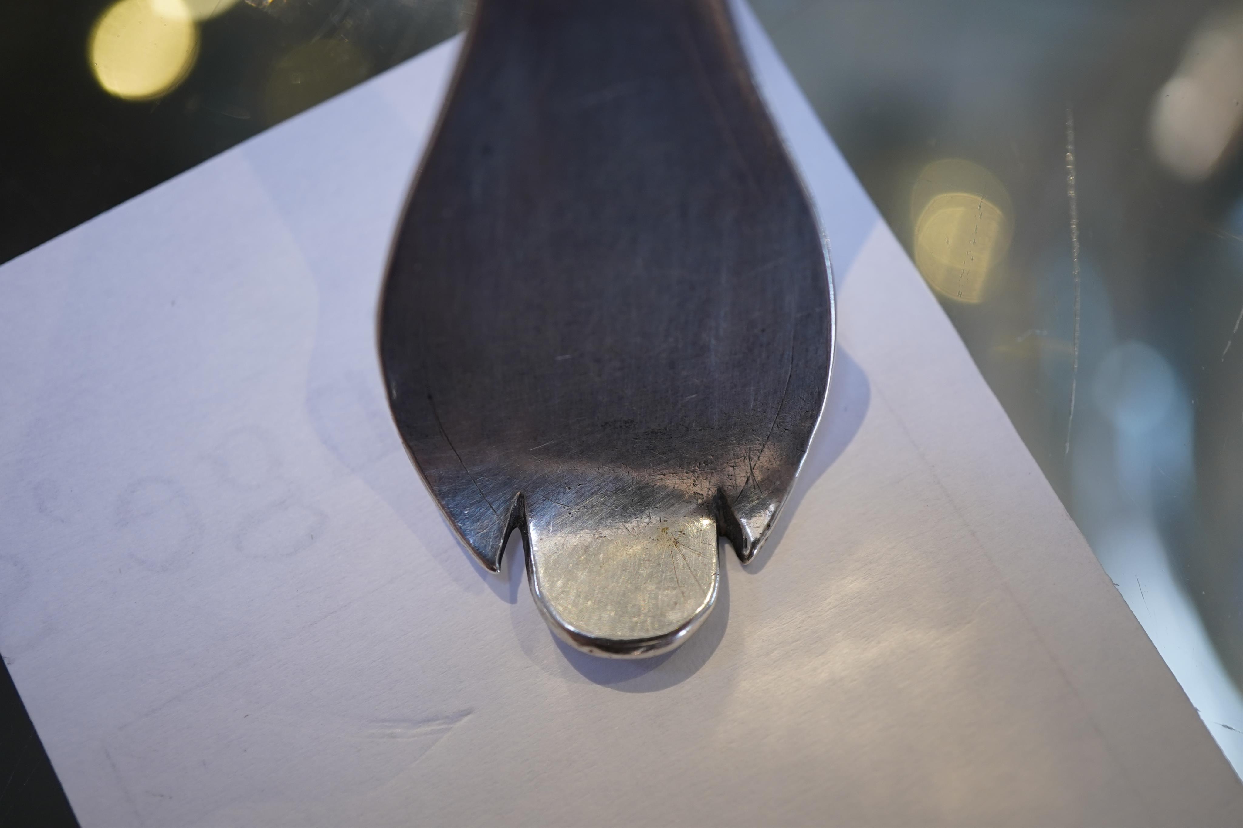 A rare late Charles II provincial silver trefid spoon, by Nathaniel Bullen, Chester, circa 1680